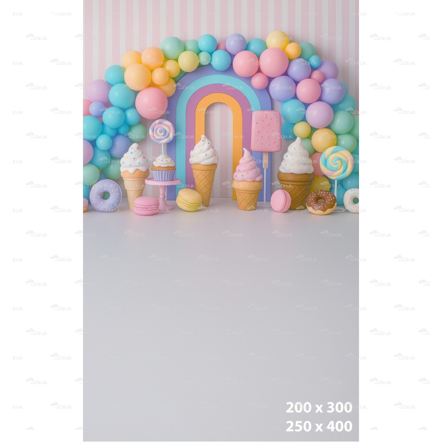 Tło fotograficzne Słodycze 3534